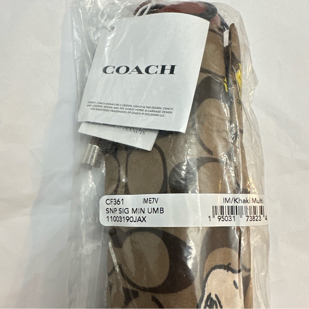 Coach X Peanuts Umbrella - Picture 4 of 7